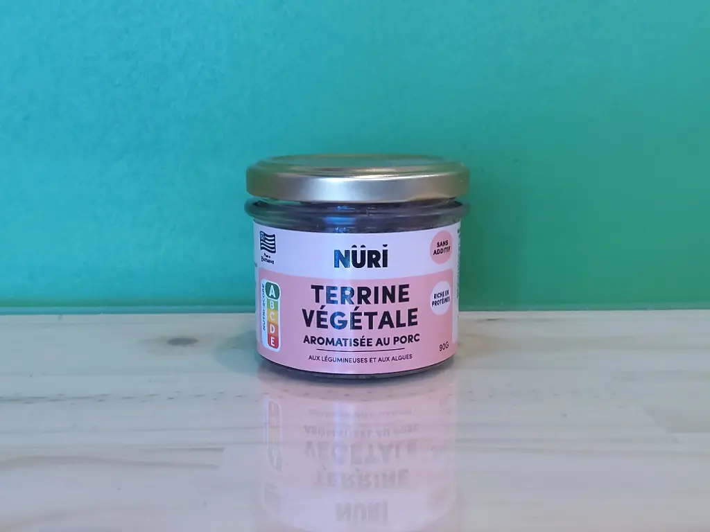 Nuri - Terrine végétale aromatisée au porc 90g
