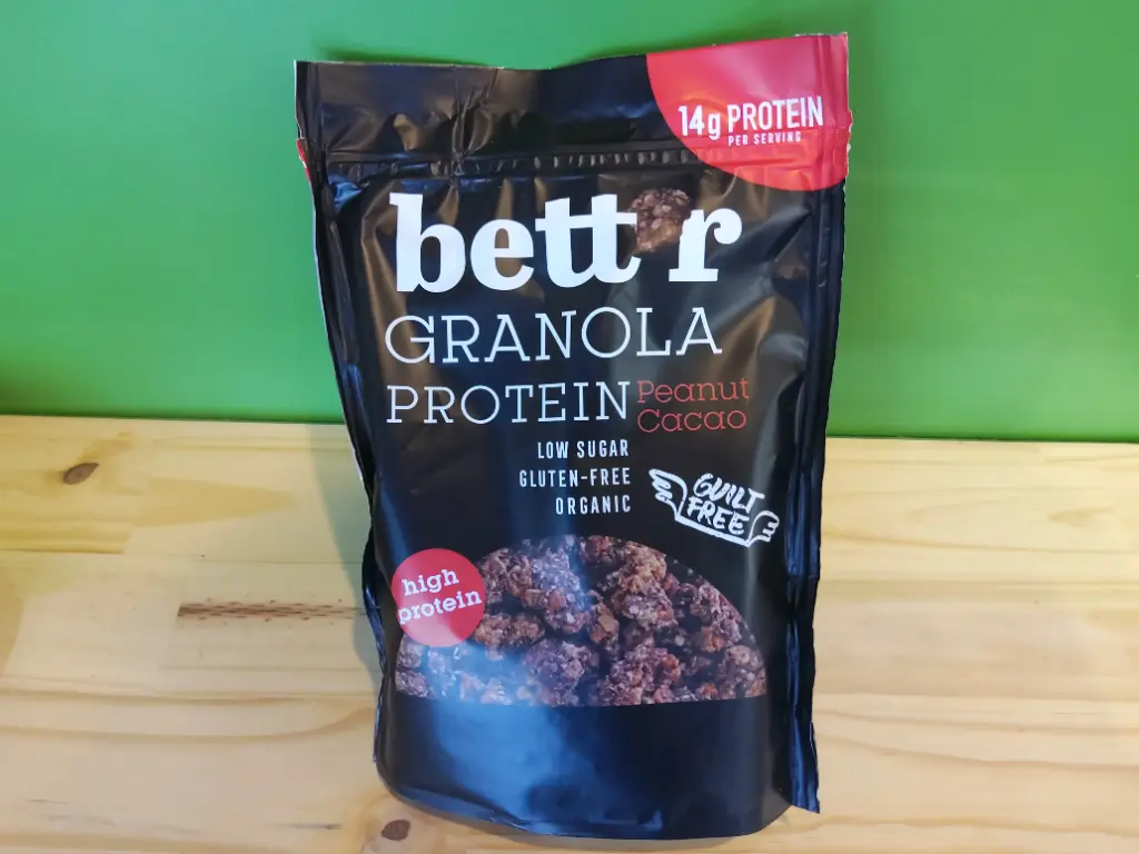 BETT'R - Granola protéiné Cacahuètes et Cacao 300g
