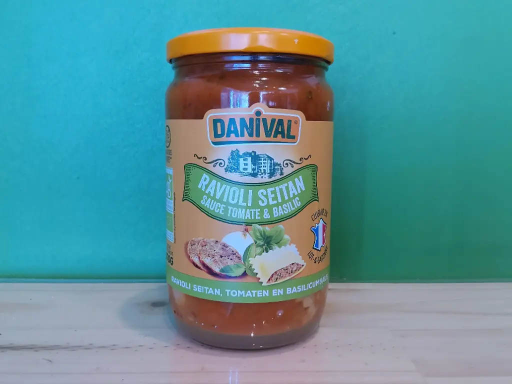 DANIVAL - Raviolis seitan & basilic 670 gr