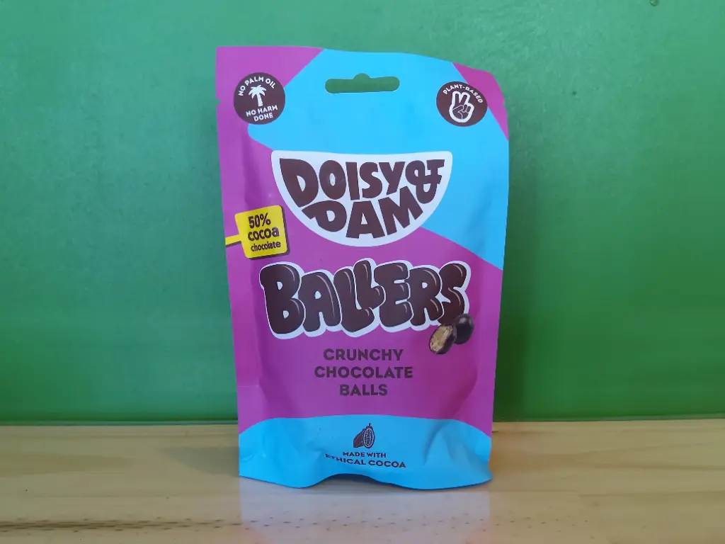 DOISY & DAM - Vegan Chocolate Ballers, 75g