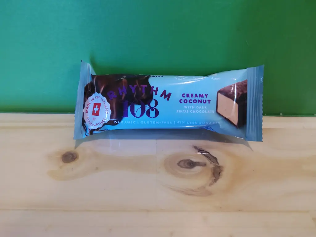 Rhythm 108 - Barre Coco Chocolat Noir 33g