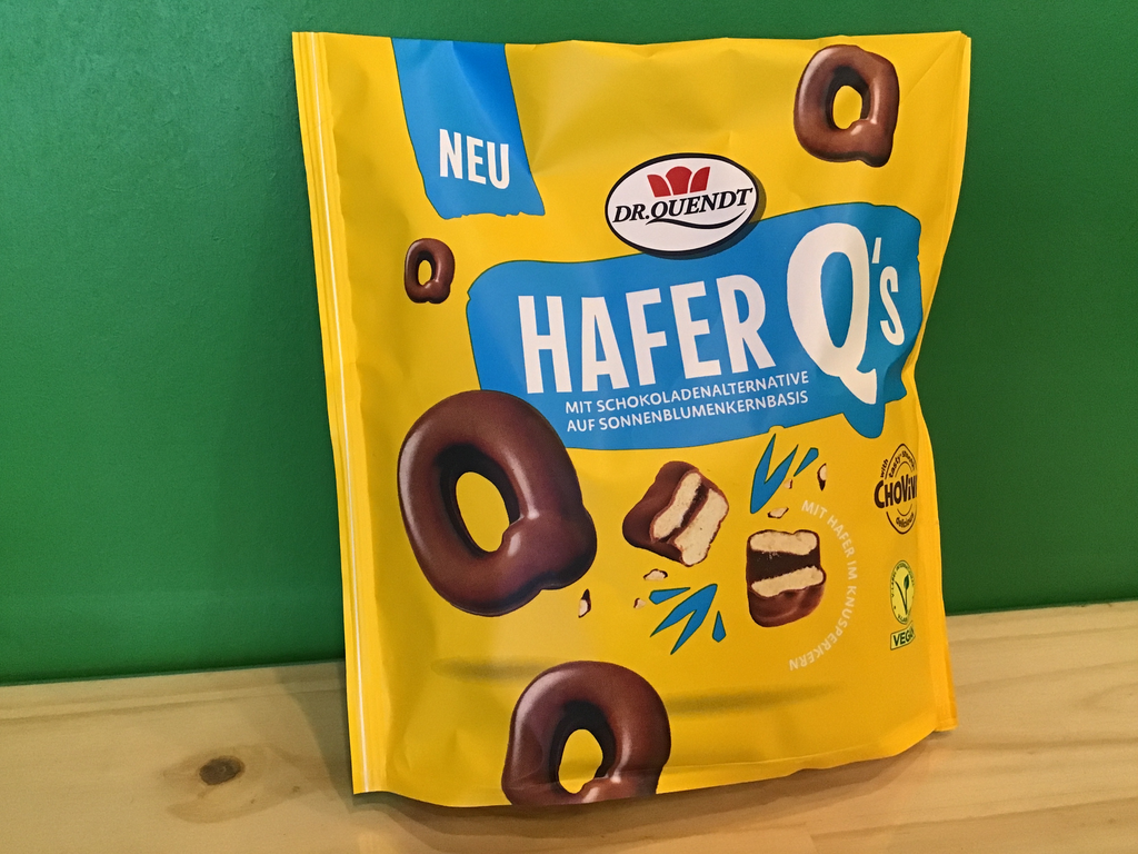 DR QUENDT - Biscuits Q's ChoViva à l'avoine 100g