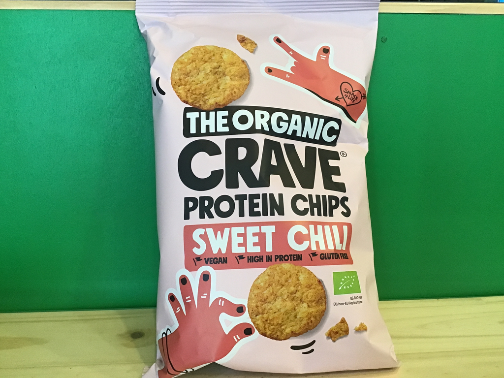 THE ORGANIC CRAVE - Chips protéinées sweet chili 75g