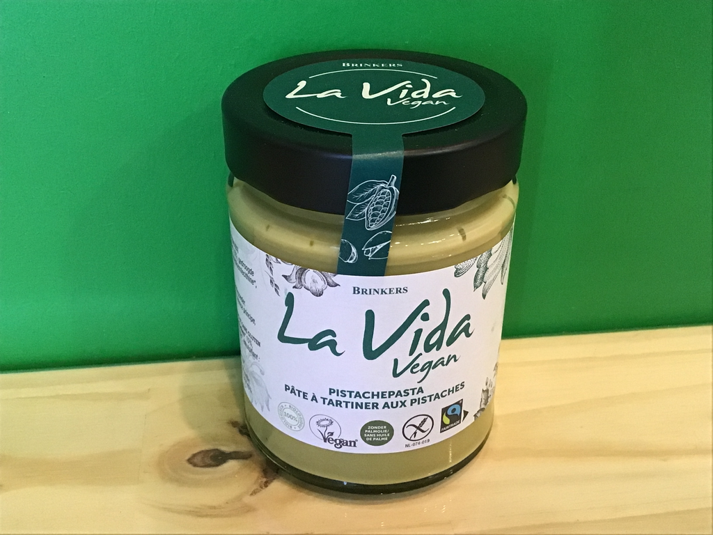 LA VIDA - Pâte à tartiner aux Pistaches bio 270g