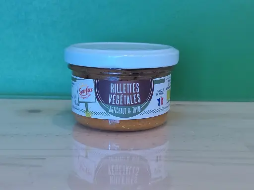 SENFAS - Rillettes Végétales Artichaut & Thym 90g