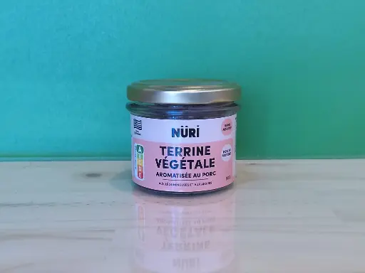 Nuri - Terrine végétale aromatisée au porc. 90G