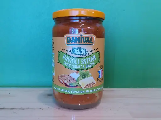 DANIVAL - Raviolis seitan & basilic 670 gr