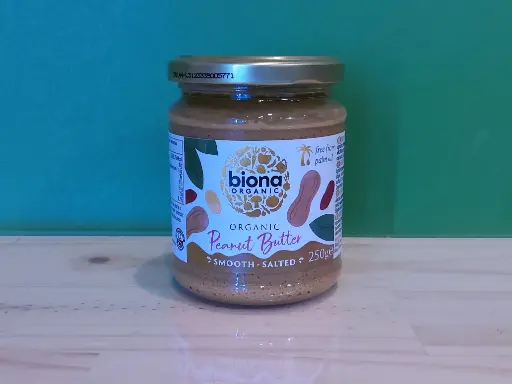 BIONA - Organic Peanut Butter Smooth Salted 250g