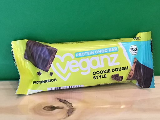 VEGANZ - Barre Protéinée Chocolat et Cookie Dough 50g