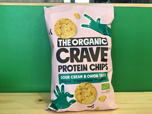 THE ORGANIC CRAVE - Chips protéinées sour cream onion 75g